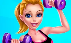 Fitness Girls Dress Up Game