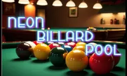 Neon Billard Pool