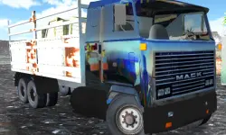 OffRoad Truck In The Rain