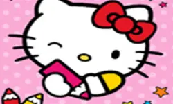 Color  amp;amp; Paint By Number With Hello Kitty