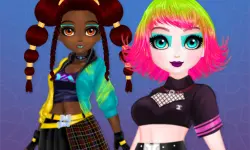 Cyberpunk Hairstyle 2200