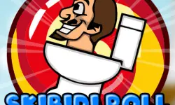 Skibidi Toilet Roll background