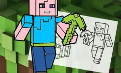 Minecraft Fun Coloring Book