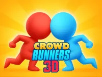 Crowd Runners 3D background