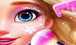 Girl Game Princess Makeup background