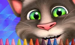 4GameGround - Talking Tom Coloring
