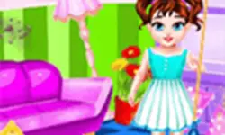 Baby Taylor Messy Home Cleaning