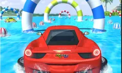 Water Surfing Car Stunts