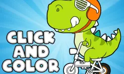 Click And Color Dinosaurs