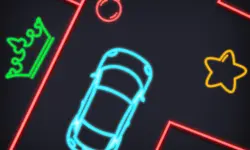 Neon Car Puzzle