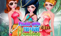 Pirate Girls Treasure Hunting