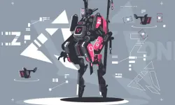 Alien Robot Warrior Hidden