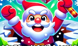 Santa Whack a Mole