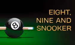 Nine, Eight and Snooker background