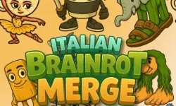Italian Brainrot Merge background