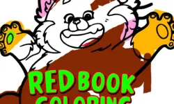 Red Coloring Book