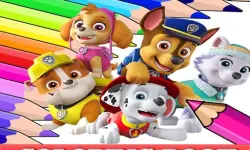 Coloring Book for Paw Patrol