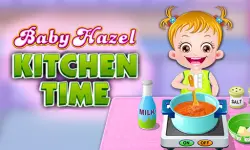 Baby Hazel Kitchen Time