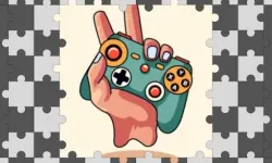 Gamer Puzzle background