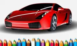 Racing Cars Coloring