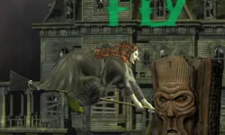 Flappy Tiny Witch background