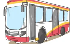 Cartoon Bus Slide