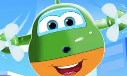 Super Plane Wings Kid Subway Surfers Runner