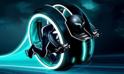 Cyber Tron biker