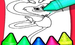 Kissy Missy Coloring Pages