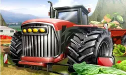 Tractor 3D no background