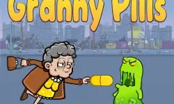 Granny Pills: Defend Cactuses