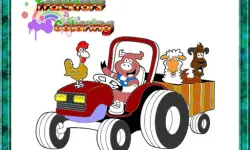 Tractor Coloring Pages