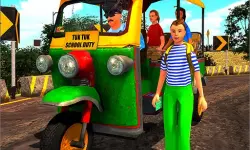 Tuk Tuk Stunt Drive background