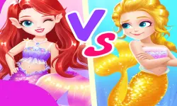 Mermaid Paper Doll Dress Up