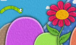 Worm Arcade 2d background