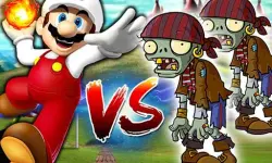 Fat Mario vs Zombies