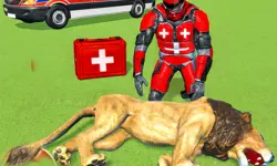 Animals Rescue Game Doctor Robot 3D
