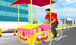 City Ice Cream Man Free Delivery Simulator Game 3