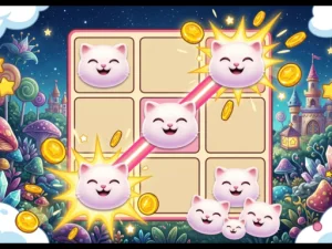 Cat Tic Tac Toe image