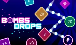 Bombs Drops - Physics balls