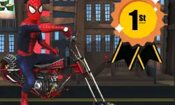 Spider Man Motorbike