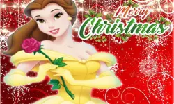 Belle Princess Christmas Sweater Dress Up