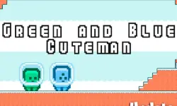 Green and Blue Cuteman