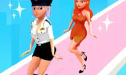 Catwalk Battle - Fun  amp; Run 3D Game background