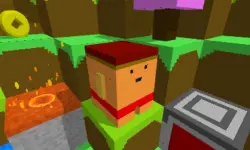 Blocky Rush Downhill
