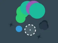 Throw Colored Balls background