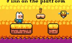 Finn on the platform