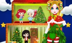 Christmas Puppet Princess House