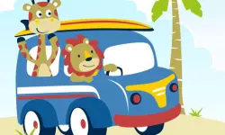 Cute Animals With Cars Difference