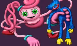 Mommy Stikman Vs Huggy Wuggy